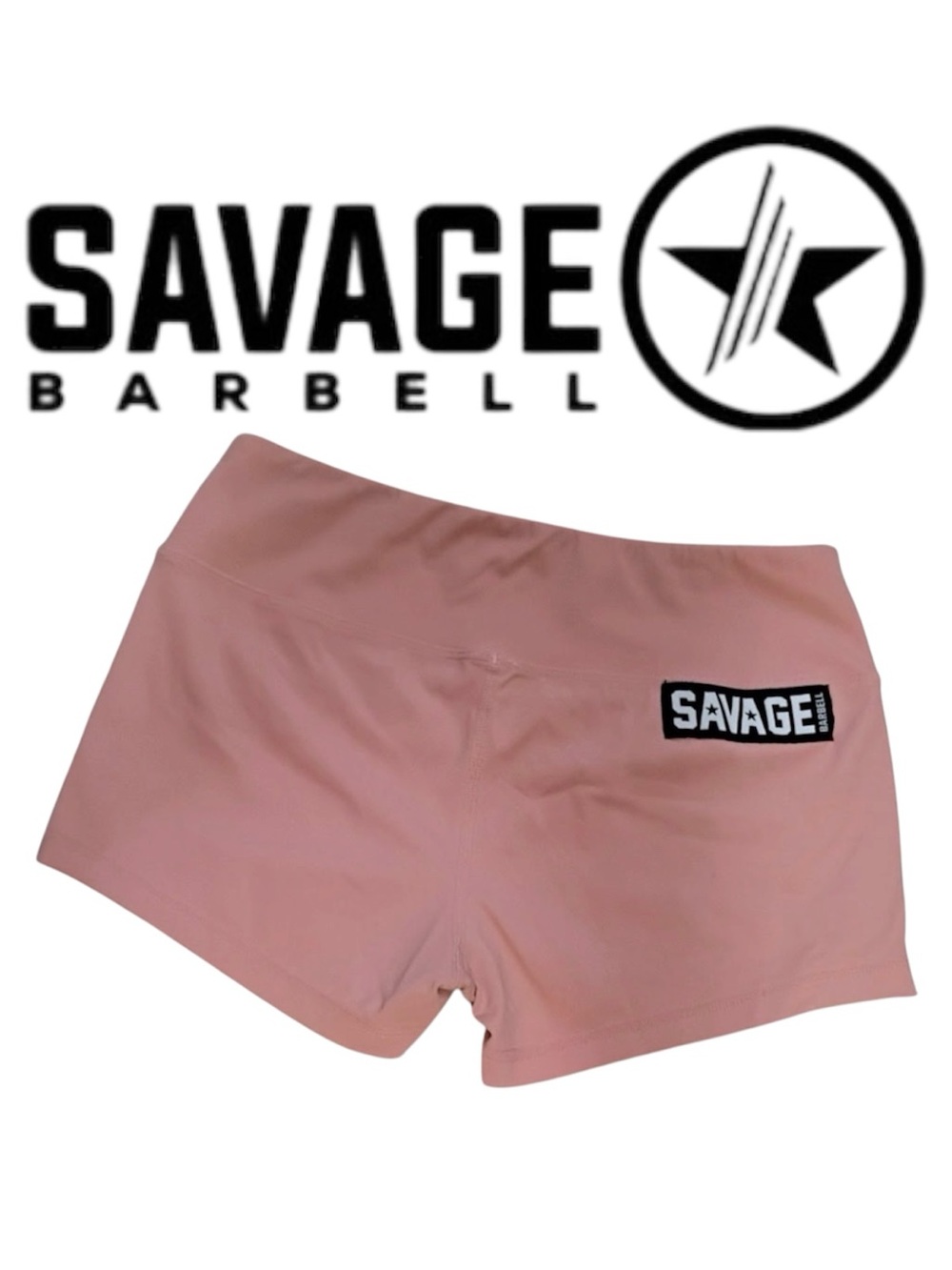 Savage Barbell Women's Dusty Pink Athletic Shorts